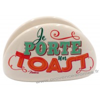 Porte-toast JOYEUX P'TIT DÉJ Natives déco rétro