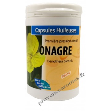 Capsules d'huile d'ONAGRE Phytofrance