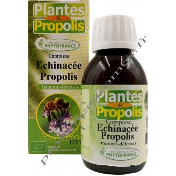 STIMULANT IMMUNITAIRE Complexe BIO Échinacée et propolis Phytofrance