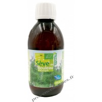 Sève de Bouleau BIO dynamisée aux bourgeons de plantes Extrait fluide Glycériné concentré Phytofrance Euro Santé Diffusion