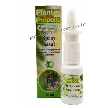 Spray nasal BIO huiles essentielles et propolis Phytofrance