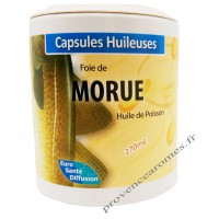 Capsules d'huile de FOIE DE MORUE Phytofrance