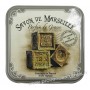 Boîte carrée déco savons de Marseille et son savon Olive