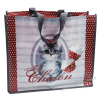 Sac Cabas Joli CHATON déco vintage