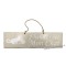 Plaque en bois " J'habite chez mon chat " déco Chat boule de laine fond beige clair