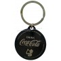 Porte-clés métal rond Coca Cola caisse bouteilles rétro vintage collection