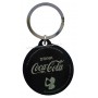 Porte-clés métal rond Coca Cola rouge rétro vintage collection