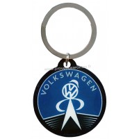 Porte-clés métal rond Volkswagen rétro vintage collection