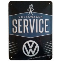 Plaque métal Volkswagen Service 20 x15 cm déco rétro vintage