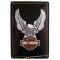 Plaque métal Harley Davidson Motor Cycles Aigle 30 x 20 cm déco rétro vintage