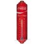 Thermomètre métal Coca Cola rouge rétro vintage collection