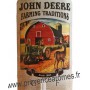 Thermomètre métal John Deere Farming Traditionst rétro vintage collection