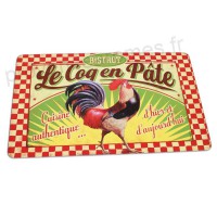 Set de table " Le coq en Pate "