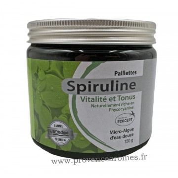 SPIRULINE paillettes ECOCERT BIOTECHNIE 150g