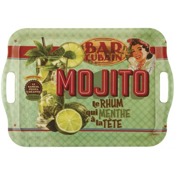 Grande Plaque métal MOJITO Natives déco rétro vintage - Provence Arômes  Tendance sud