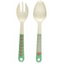 Set de 2 couverts à salade LA SALADE DES GENS HEUREUX Natives déco rétro vintage