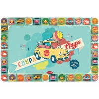 Set de Table CHUPA CHUPS Voiture Natives déco rétro vintage