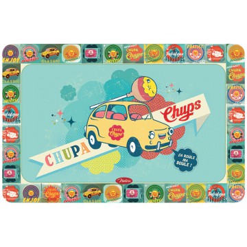 Set de Table CHUPA CHUPS Voiture Natives déco rétro vintage