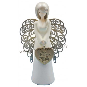 Figurine You are an angel TU ES UNIQUE AU MONDE GM