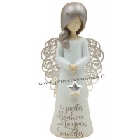 Figurine You are an angel LES PORTES DU BONHEUR SONT TOUJOURS OUVERTES... PM.