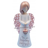 Figurine You are an angel UN PEU, BEAUCOUP, PASSIONNÉMENT... PM.