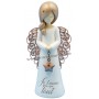 Figurine You are an angel JE T'AIME PLUS QUE TOUT... PM.