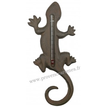 Thermomètre SALAMANDRE en fonte