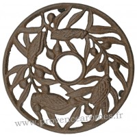 Dessous de plat 4 CIGALES en fonte