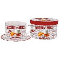 Coffret tasse déjeuner BISTRO DES ARTS