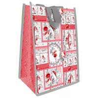 Sac Cabas CUISINE FLEURIE déco rétro de charme Petit Modèle