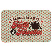 Tapis Salle de Bain FARDS À FOSSETTES Natives déco rétro vintage