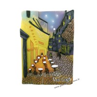 MAGNET " La terrasse du café le soir " VAN GOGH