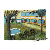 MAGNET "Le Jardin de l'Hôpital d'Arles" VAN GOGH