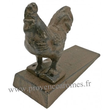 Cale porte POULE en fonte