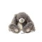 Peluche lapin gris avec écharpe Petit Modèle