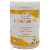 L-Carnitin 750 Acide aminé origine naturelle BIO-LIFE - 60 tabs
