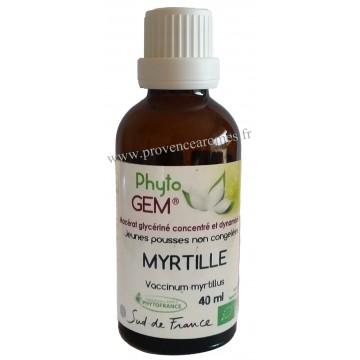 MYRTILLE Phyto'gem BIO Phytofrance Euro Santé Diffusion