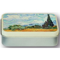 Boîte à savon CHAMPS AVEC CYPRÈS Vincent Van Gogh 1889