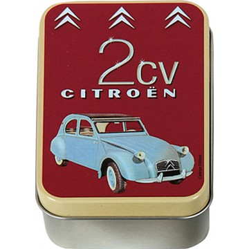 Boîte à savon 2 CV Deux Chevaux Citroën déco publicité rétro vintage