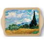 Petit plateau en métal CHAMPS AVEC CYPRES Vincent Van Gogh 1889