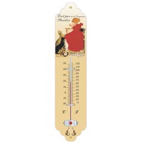 Thermomètre métal LAIT PUR STÉRILISÉ déco publicité rétro vintage