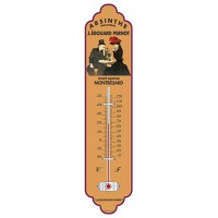 Thermomètre métal ABSINTHE PERNOT déco publicité rétro vintage