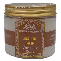 Sel de bain Vanille Musc Un été en Provence - 200ml