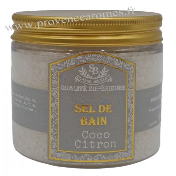 Sel de bain Coco Citron Un été en Provence - 200ml