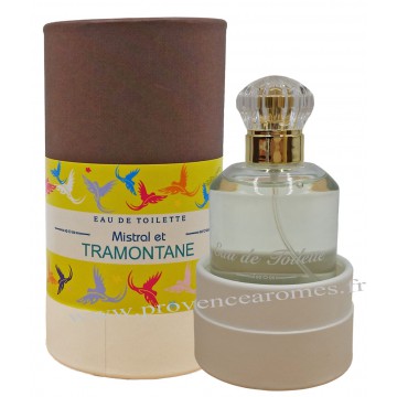 Eau de toilette Mistral et Tramontane Un été en Provence 50 ml dans Coffret