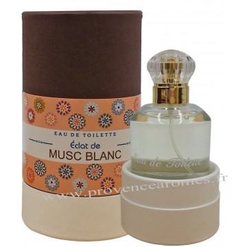 Eau de toilette éclat de MUSC BLANC Un été en Provence 50 ml dans Coffret