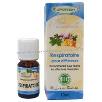 RESPIRATOIRE Huiles Essentielles BIO complexe Phytofrance pour diffuseur