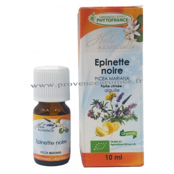 ÉPINETTE NOIRE Huile Essentielle BIO Phytofrance 10 ml