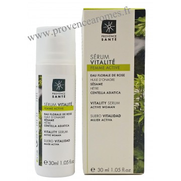 Sérum vitalité Femme active Provence santé