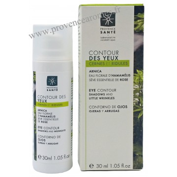 Gel crème contour des yeux cernes et ridules Provence Santé